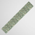 William Morris Willow Bough Cream Green Table Runner Gallery Image 3