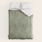 William Morris Willow Bough Cream Green Duvet Cover Gallery Image 6
