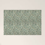 William Morris Willow Bough Cream Green Welcome Mat Gallery Image 1