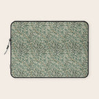 William Morris Willow Bough Cream Green Laptop Sleeve Gallery Image 1