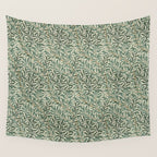 William Morris Willow Bough Cream Green Wall Tapestry Gallery Image 4