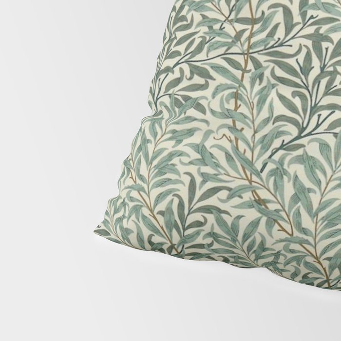William Morris Willow Bough Cream Green Pillow Sham Gallery Image 4