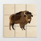 Buffalo Collage Wood Wall Art Gallery Image 1