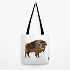 Buffalo Collage Tote Bag Gallery Image 2