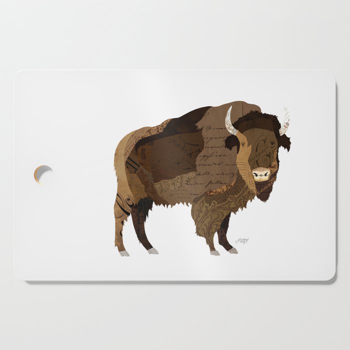 Buffalo Collage Cutting Board Gallery Image 1