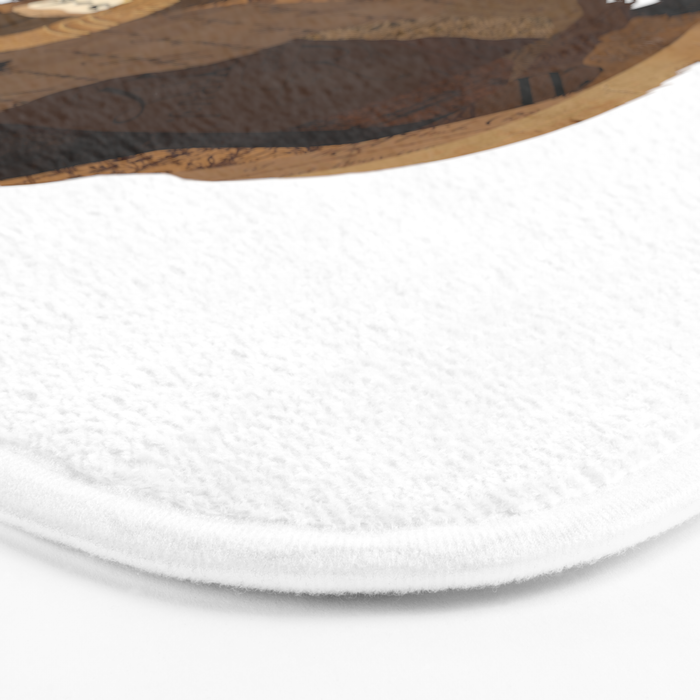 Buffalo Collage Bath Mat Gallery Image 3