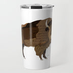 Buffalo Collage Travel Mug Gallery Image 1