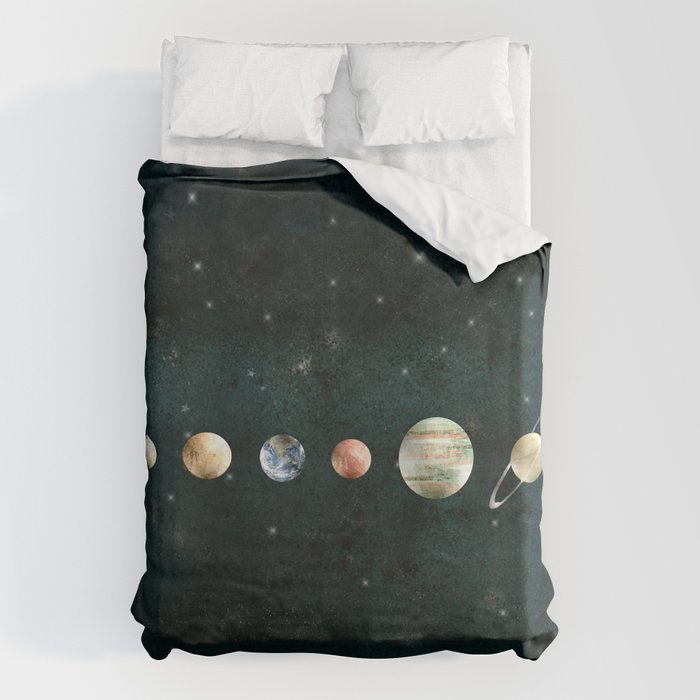solar system Duvet Cover Gallery Image 1