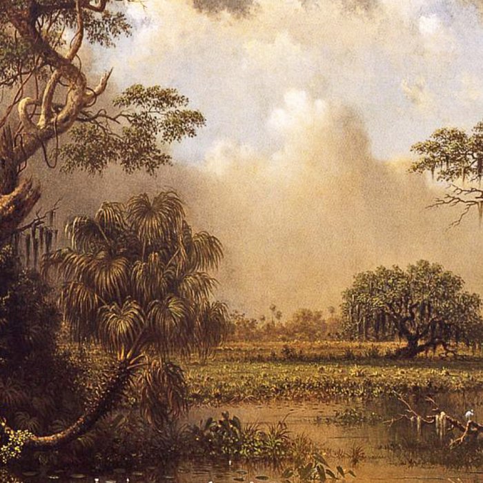 The Great Florida Marsh 1886 By Martin Johnson Heade | Reproduction Coffee Mug Gallery Image 2