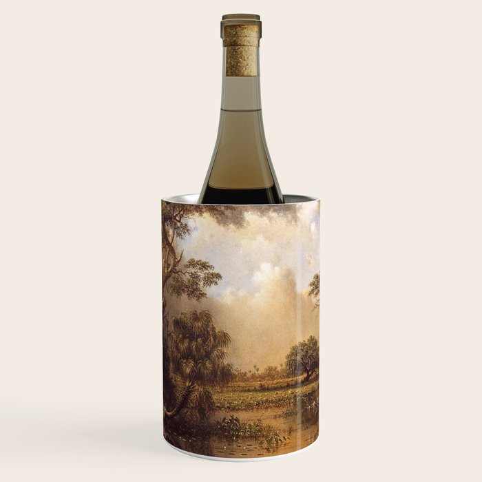 The Great Florida Marsh 1886 By Martin Johnson Heade | Reproduction Wine Chiller Gallery Image 1