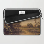 The Great Florida Marsh 1886 By Martin Johnson Heade | Reproduction Laptop Sleeve Gallery Image 2
