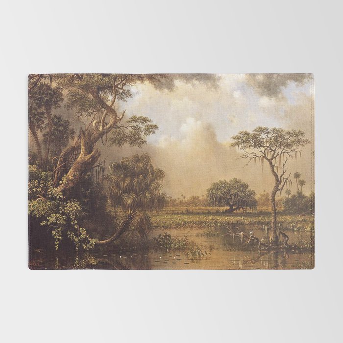 The Great Florida Marsh 1886 By Martin Johnson Heade | Reproduction Rug Gallery Image 2
