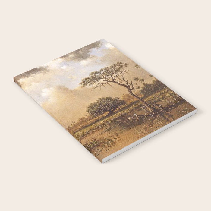 The Great Florida Marsh 1886 By Martin Johnson Heade | Reproduction Notebook Gallery Image 1