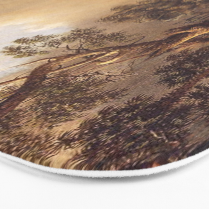 The Great Florida Marsh 1886 By Martin Johnson Heade | Reproduction Bath Mat Gallery Image 3