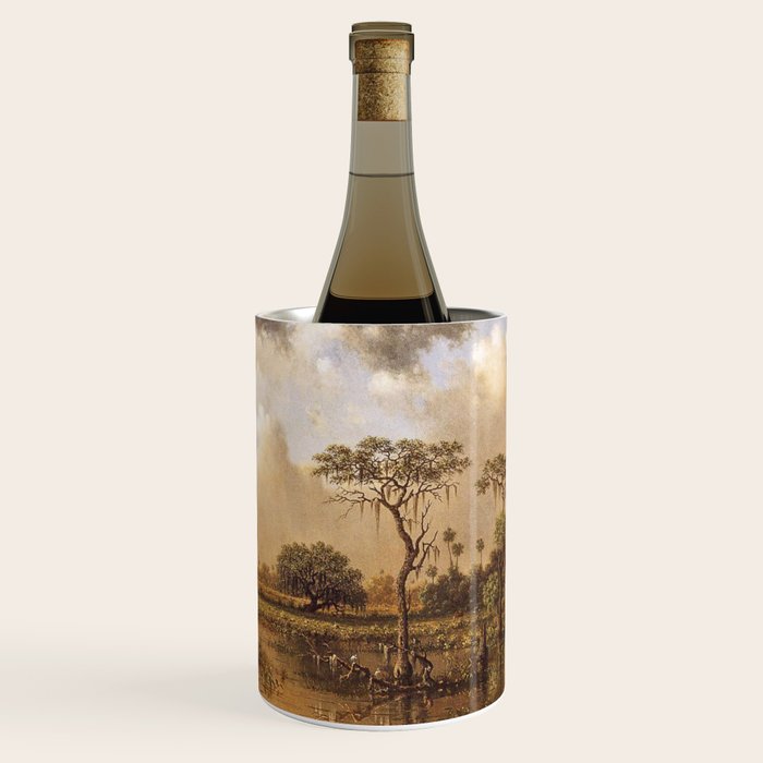 The Great Florida Marsh 1886 By Martin Johnson Heade | Reproduction Wine Chiller Gallery Image 3