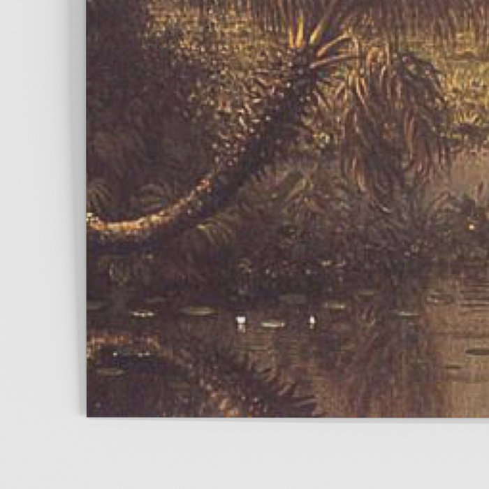 The Great Florida Marsh 1886 By Martin Johnson Heade | Reproduction Poster Gallery Image 3