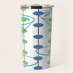 Mid-Century Modern Atomic Art Cocktails 1.0 Travel Mug Gallery Image 1