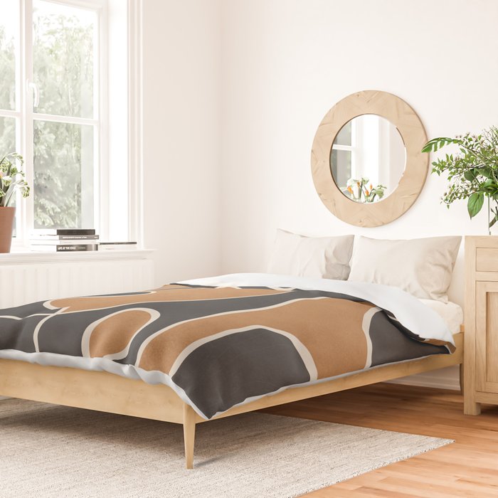 Contours of Thought 2 Duvet Cover Gallery Image 2