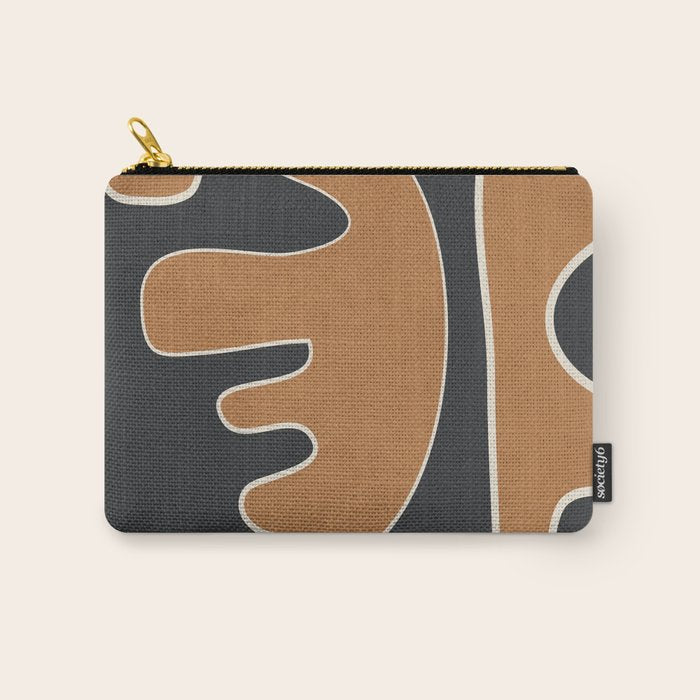 Contours of Thought 2 Carry All Pouch Gallery Image 1