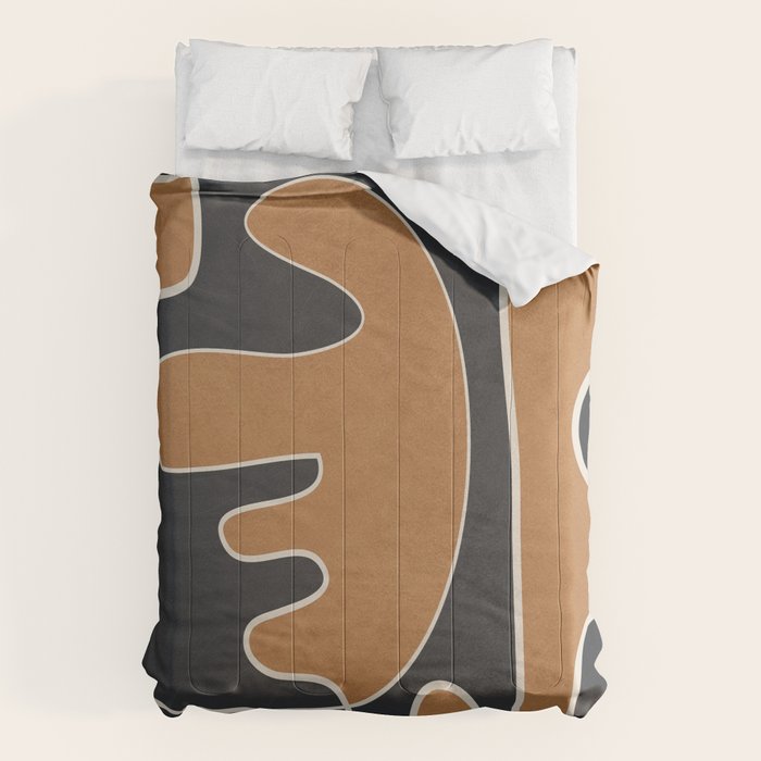 Contours of Thought 2 Comforter Gallery Image 1