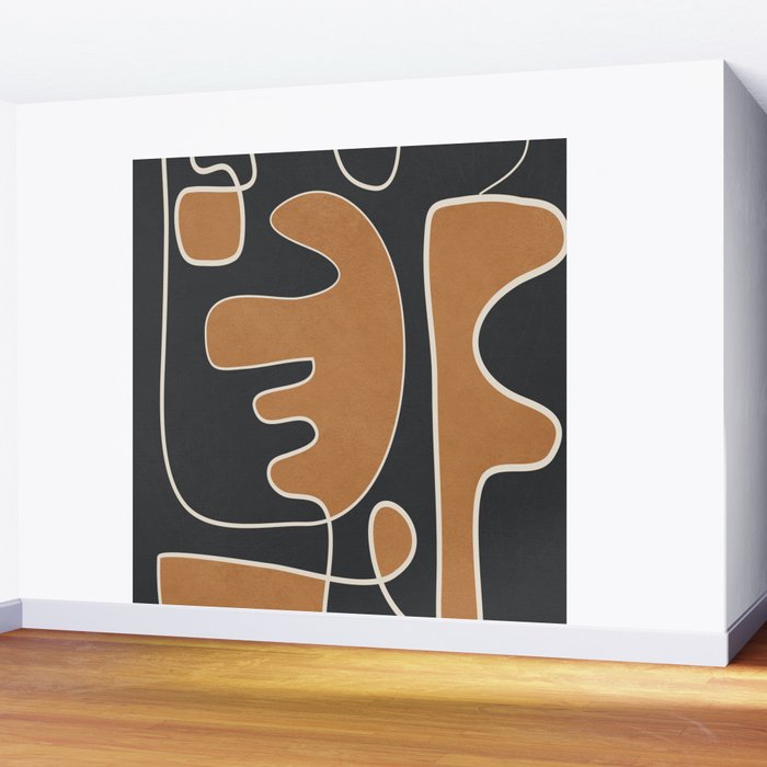 Contours of Thought 2 Wall Mural Gallery Image 2