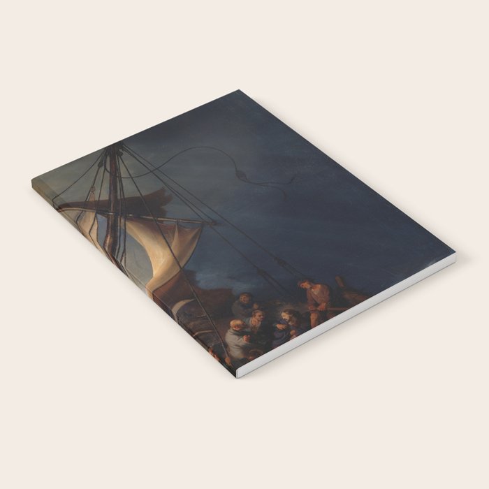 Stolen Painting - The Storm on the Sea of Galilee by Rembrandt Notebook Gallery Image 1