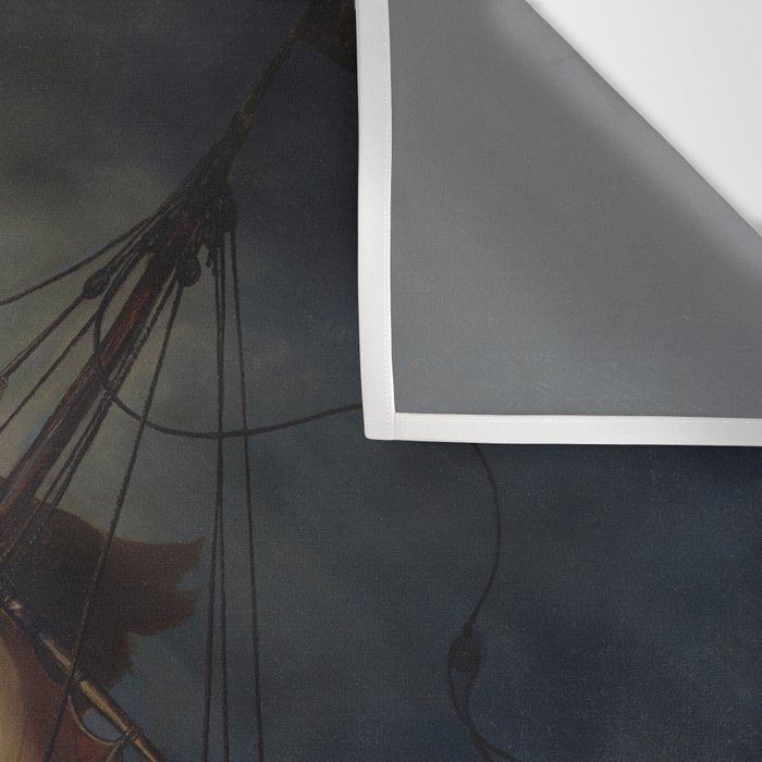 Stolen Painting - The Storm on the Sea of Galilee by Rembrandt Wall Tapestry Gallery Image 3