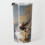 Stolen Painting - The Storm on the Sea of Galilee by Rembrandt Travel Mug Gallery Image 3