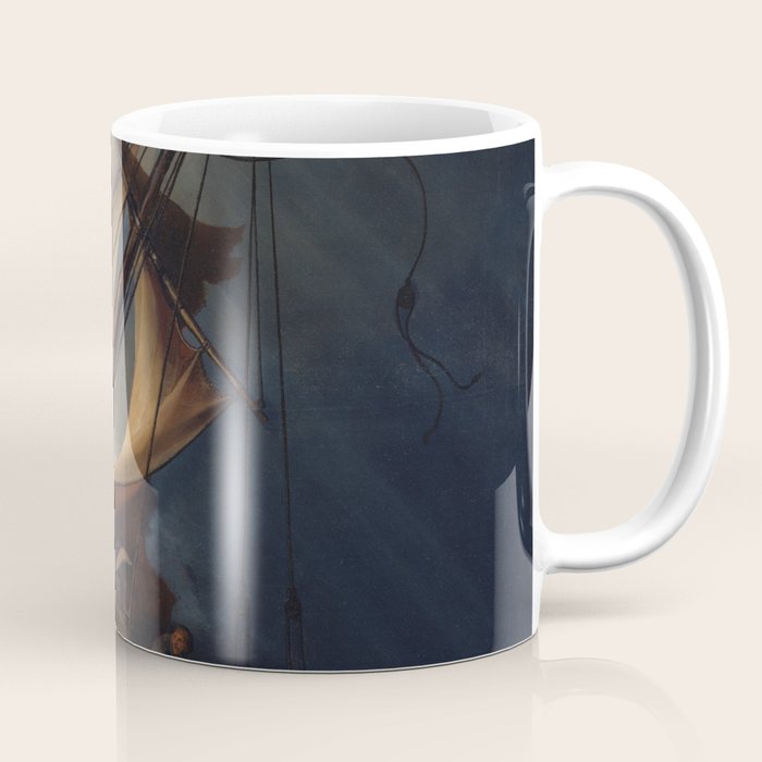 Stolen Painting - The Storm on the Sea of Galilee by Rembrandt Coffee Mug Gallery Image 1