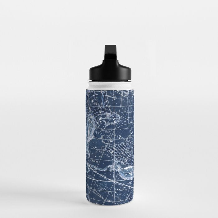 Pisces sky star map Water Bottle Gallery Image 3
