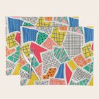 Color Patchwork: Bauhaus Edition Placemat Gallery Image 1