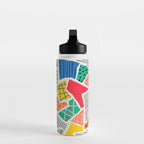 Color Patchwork: Bauhaus Edition Water Bottle Gallery Image 3
