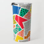 Color Patchwork: Bauhaus Edition Travel Mug Gallery Image 3
