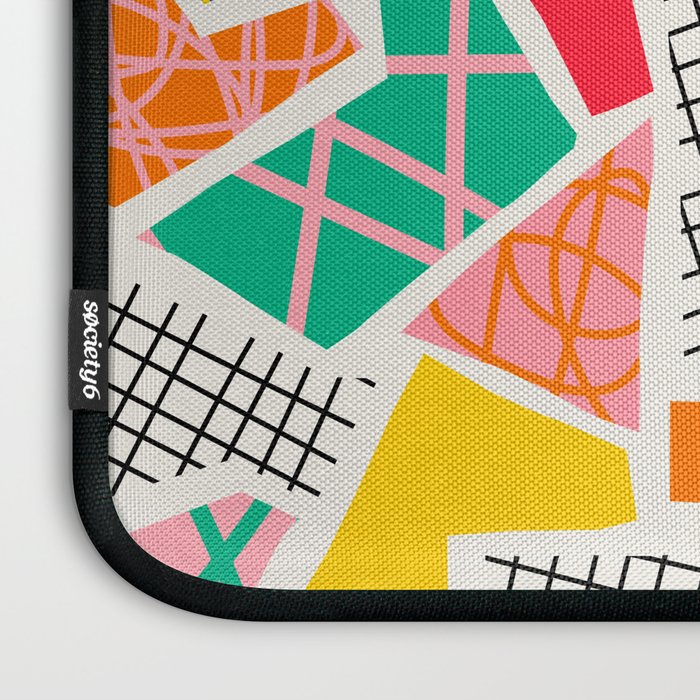 Color Patchwork: Bauhaus Edition Laptop Sleeve Gallery Image 3