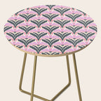 Modern flowers - violet and green Side Table Gallery Image 2