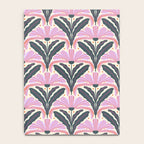 Modern flowers - violet and green Notebook Gallery Image 4