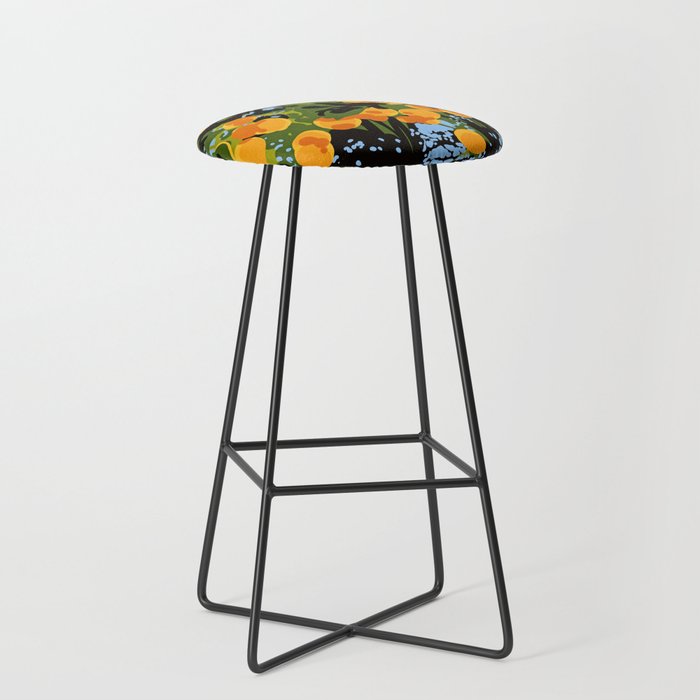 No matter what happens in the outside world, as long as you have faith in yourself, no darkness can touch you #painting Stool Gallery Image 1