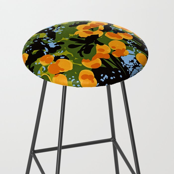 No matter what happens in the outside world, as long as you have faith in yourself, no darkness can touch you #painting Stool Gallery Image 2