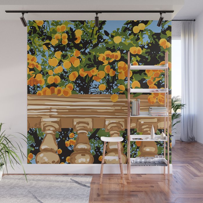 No matter what happens in the outside world, as long as you have faith in yourself, no darkness can touch you #painting Wall Mural Gallery Image 1