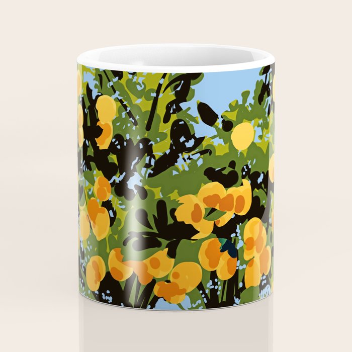 No matter what happens in the outside world, as long as you have faith in yourself, no darkness can touch you #painting Coffee Mug Gallery Image 4