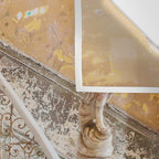 The Staircase - Havana Cuba Architecture, Travel Photography Wall Tapestry Gallery Image 3