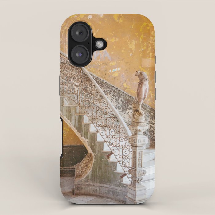 The Staircase - Havana Cuba Architecture, Travel Photography iPhone Case Gallery Image 1