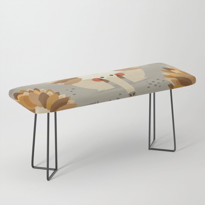 Echidna, Wildlife of Australia Bench Gallery Image 1