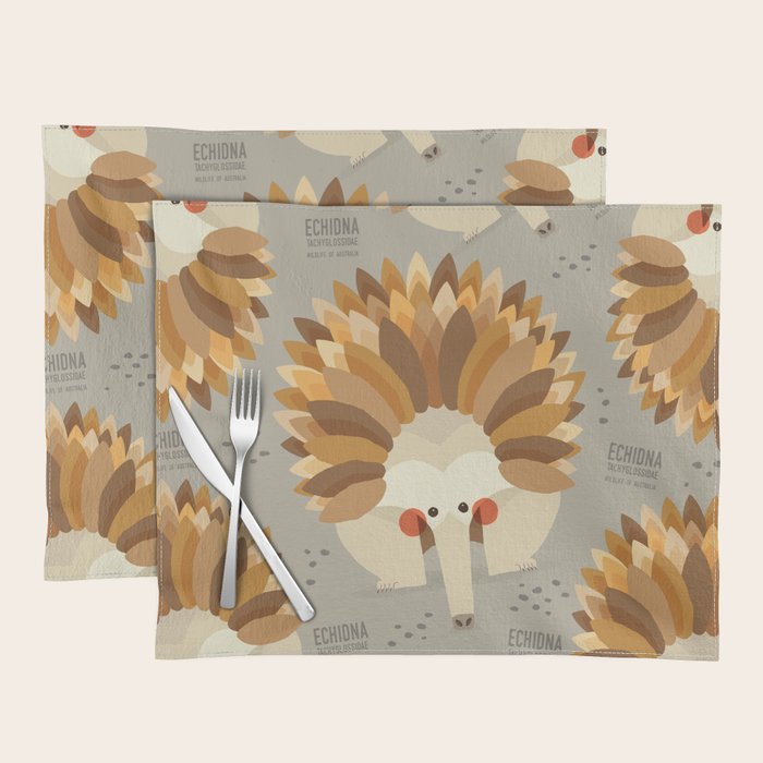 Echidna, Wildlife of Australia Placemat Gallery Image 1
