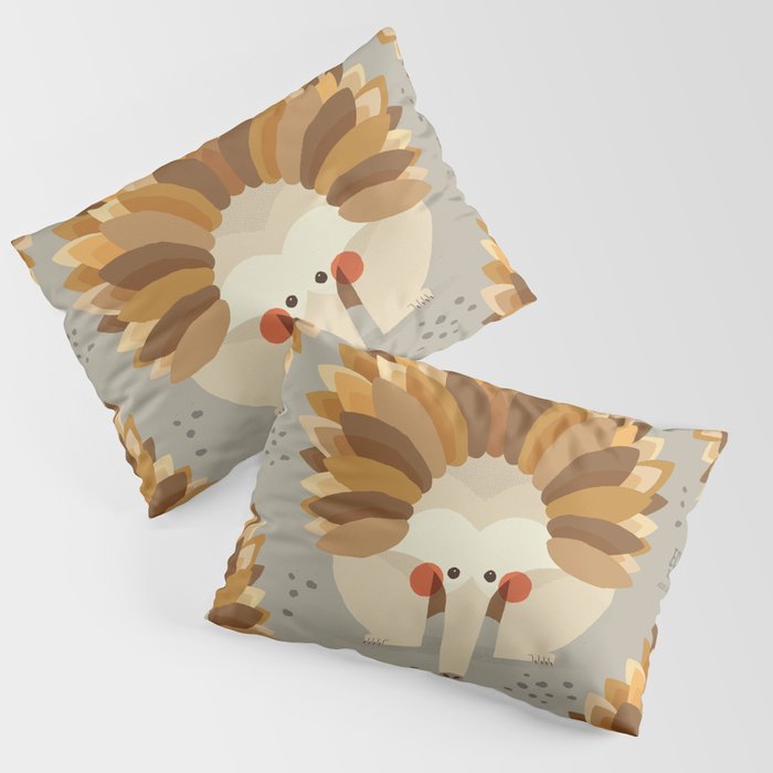 Echidna, Wildlife of Australia Pillow Sham Gallery Image 1