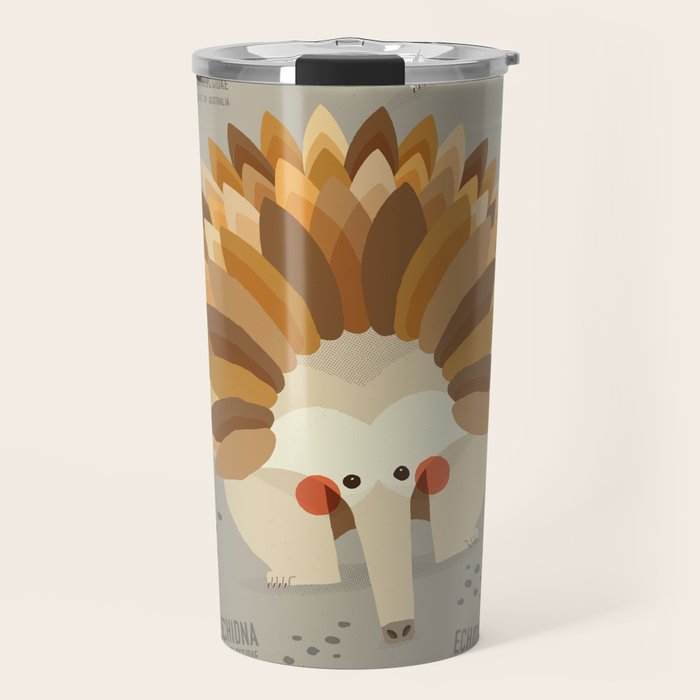 Echidna, Wildlife of Australia Travel Mug Gallery Image 1