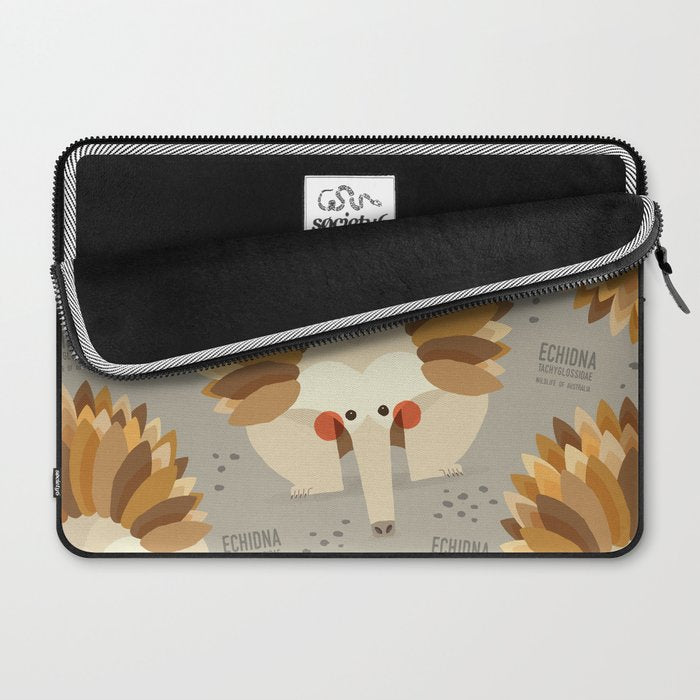 Echidna, Wildlife of Australia Laptop Sleeve Gallery Image 2