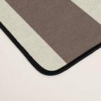 Stripes of Brown and Cream Desk Mat Gallery Image 4