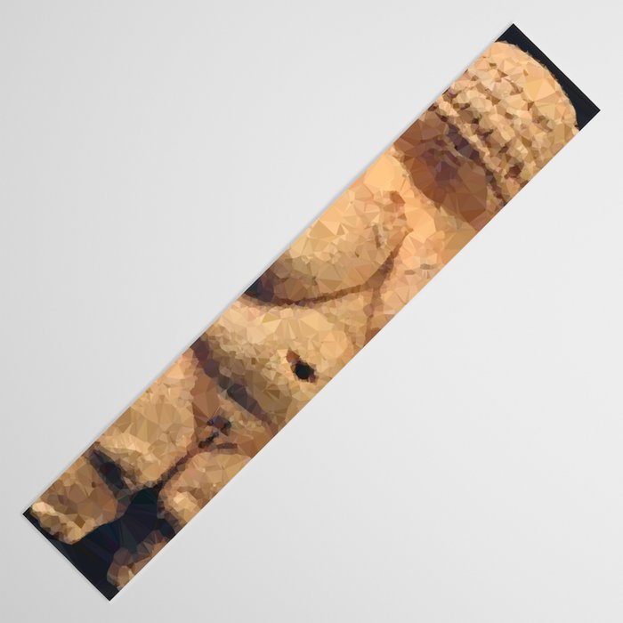 Venus of Willendorf Neolithic Fertility Goddess Low Poly Geometric Table Runner Gallery Image 3