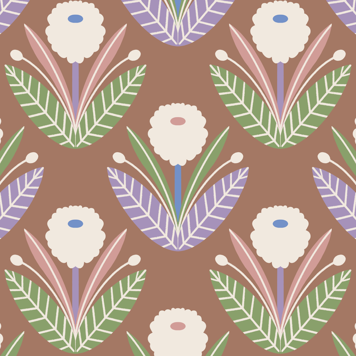 Latte Dahlias Inspired by PANTONE 17 1230 Mocha Mousse Coffee Mug Gallery Image 2
